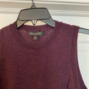 Banana Republic Dark Purple Tank Top